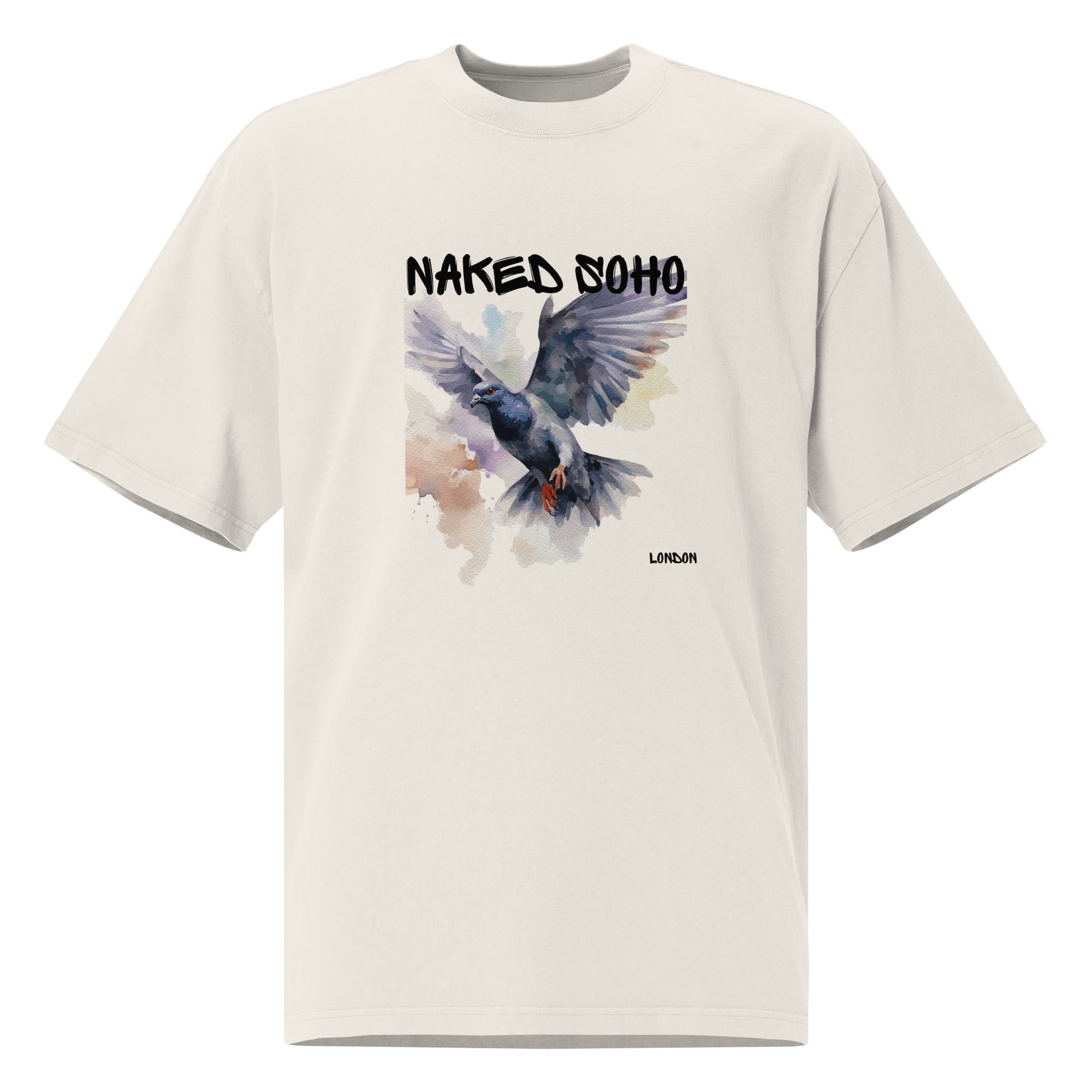 Free Bird Oversized Faded T-shirt