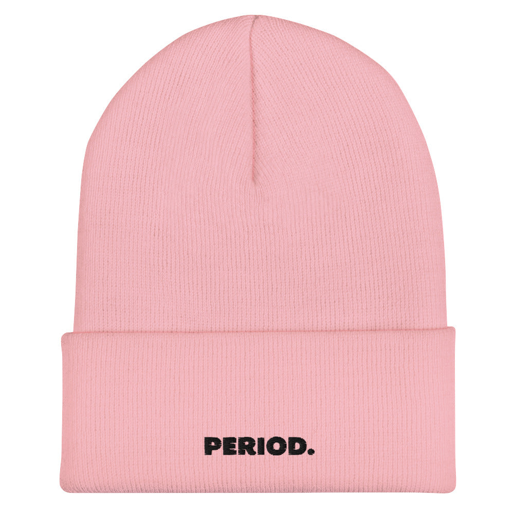 Period. Cuffed Beanie