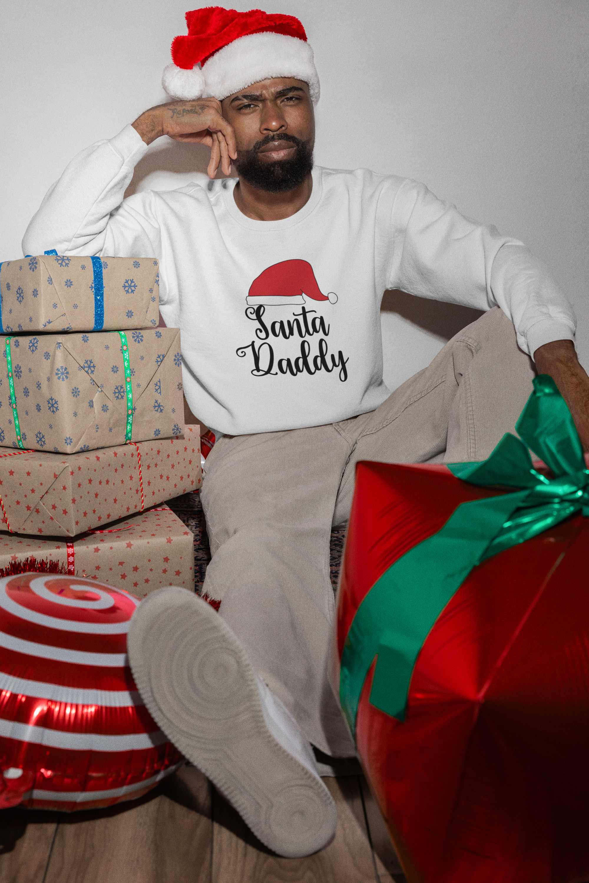 "Santa Daddy" Crewneck Sweatshirt