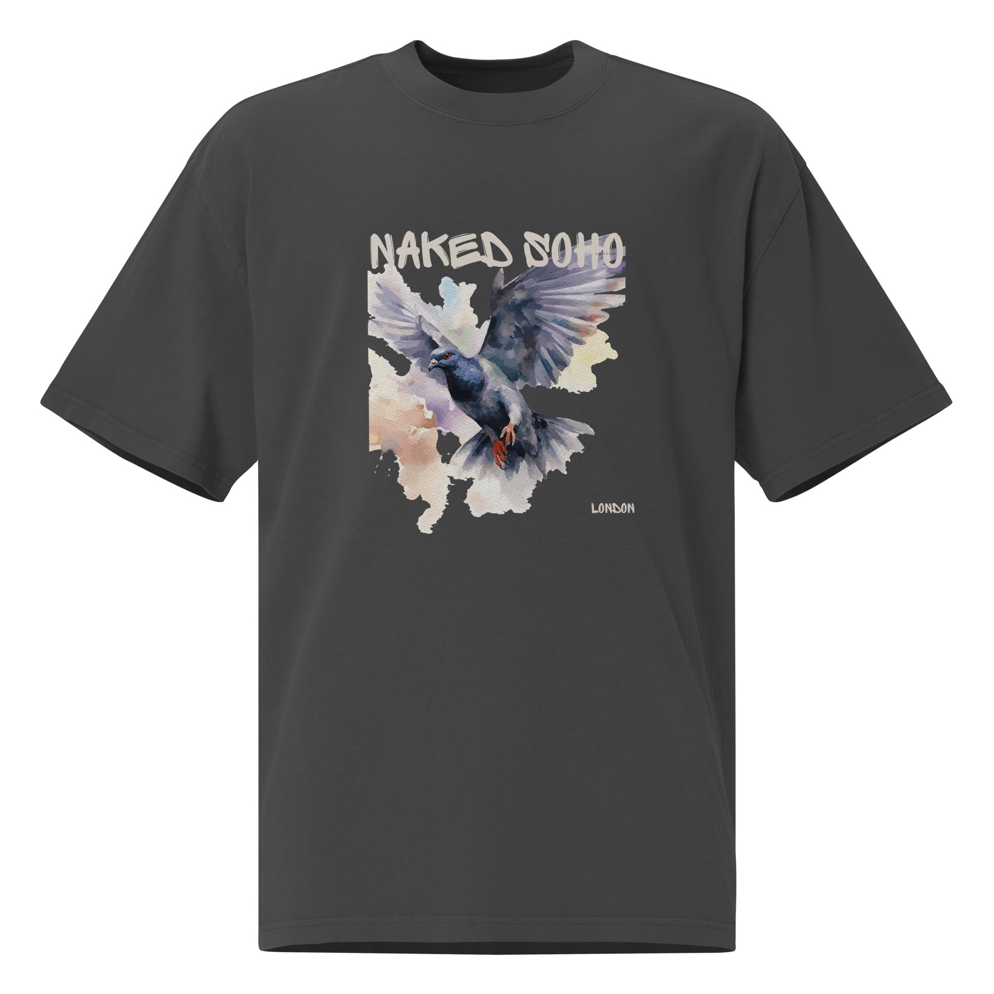 Free Bird Oversized Faded T-shirt