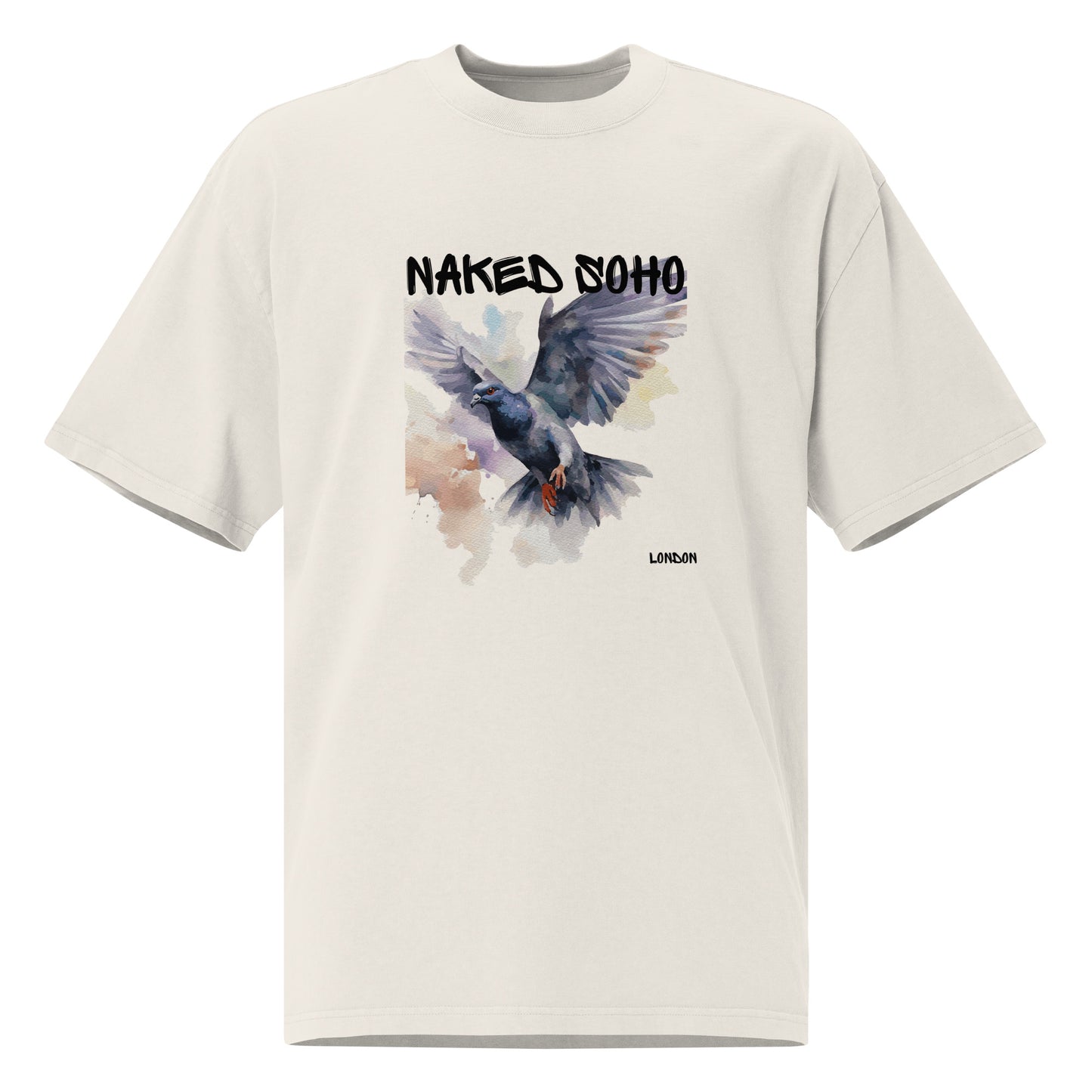 Free Bird Oversized Faded T-shirt