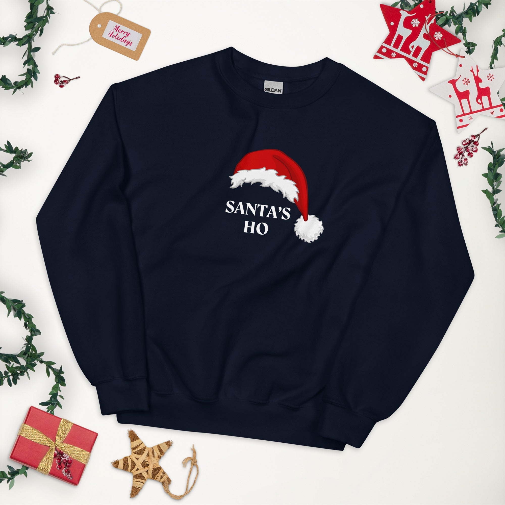 Santa's sales ho sweater